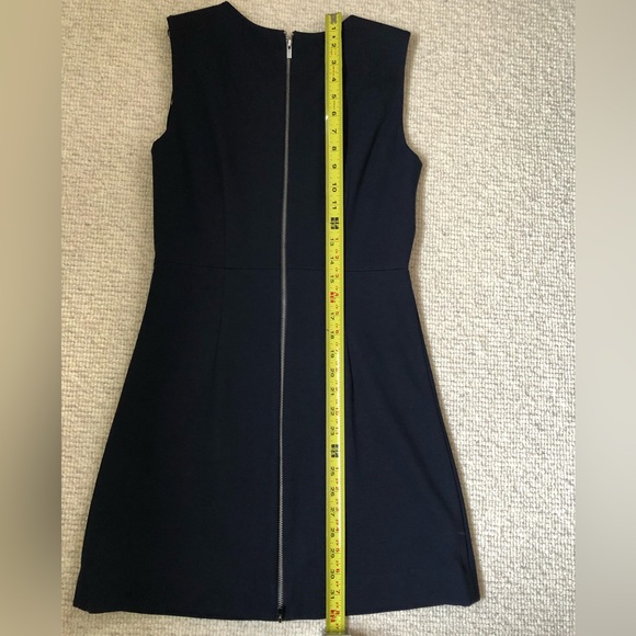 Diane Von Furstenberg Carpreena Mini Dress in Navy Blue - Picture 6 of 9